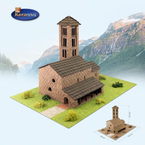 Kit de construcción de cerámica Iglesia de Sant Climent de Pal (Andorra)