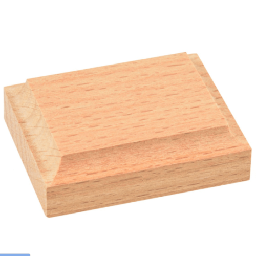 Peana:  Base de madera MM. 50X40
