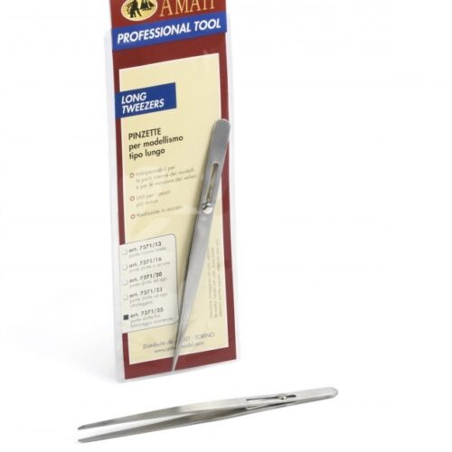 Pinzas rectas finas de bloqueo ajustable Amati 7371/25