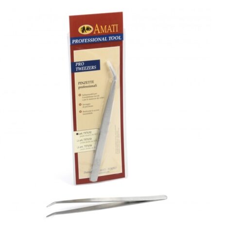 Pinza profesional puntas curvas Amati 7371/32
