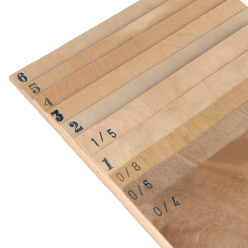 Madera contrachapada de acero Avio mm.0,8 cm.61x30
