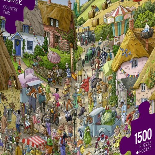 Puzle de 1500 piezas:  Country Fair