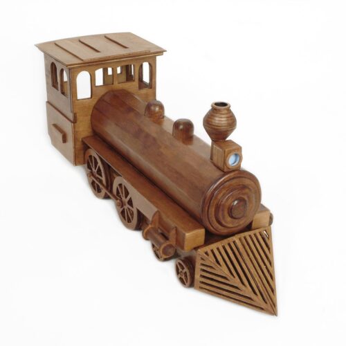 Kit de construcción de madera Locomotora