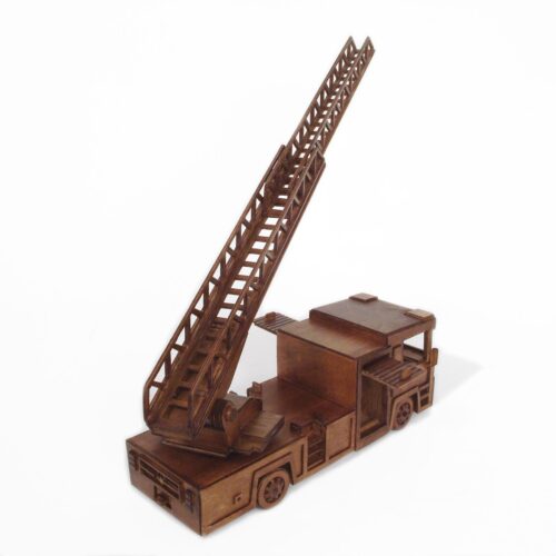 Kit de construcción de madera Camión de bomberos
