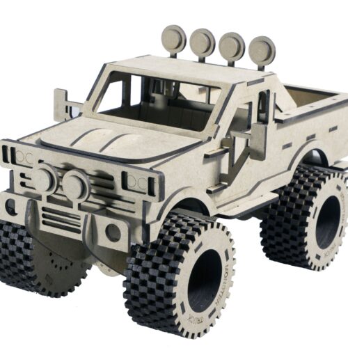 Kit de construcción de madera Monster truck