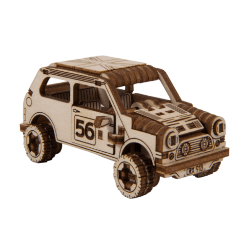 Kit de construcción de madera Mini Cooper
