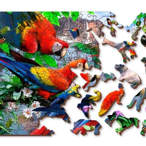 Puzle de 500 piezas: Isla de los loros