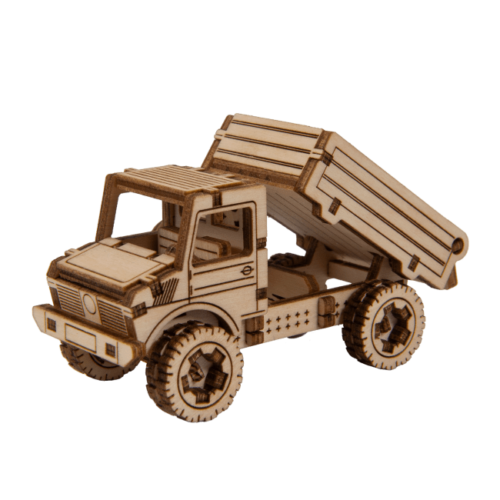 Kit de construcción de madera Mercedes Unimog