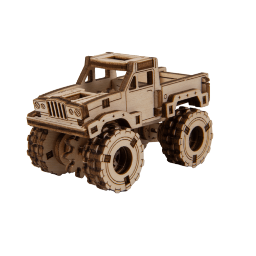 Kit de construcción de madera Jeep Gladiator