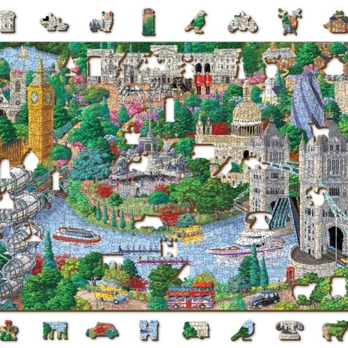 Puzle de 1000 piezas: Lugares de Londres
