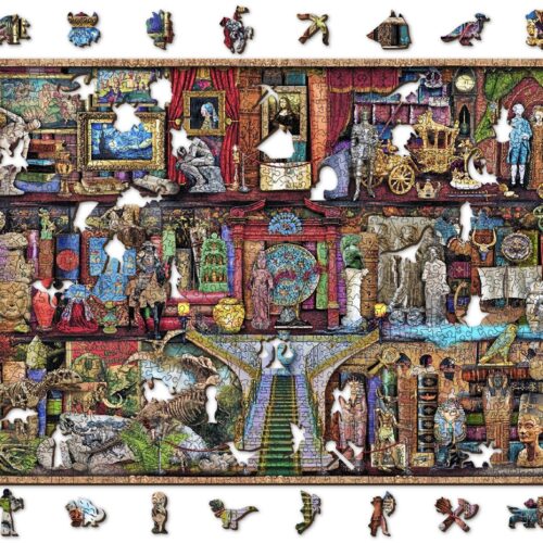 Puzle de 1000 piezas: Estantería del museo