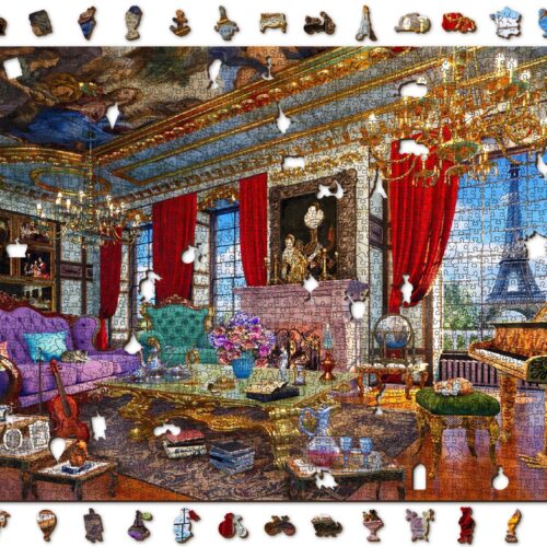 Puzle de 2000 piezas:  Palacio en Paris