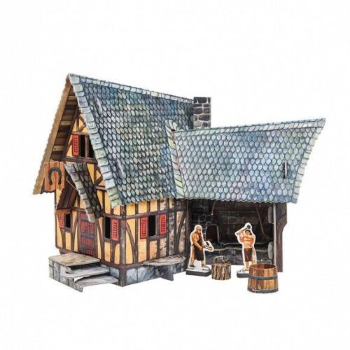 Kit de construcción de cartón Herrería
