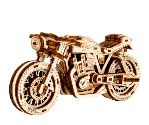 Kit de construcción de madera Moto Racing