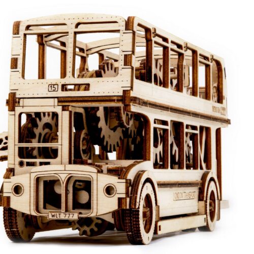 Kit de construcción de madera Autobús de Londres