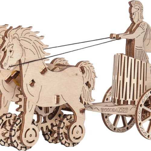 Kit de construcción de madera Carro romano
