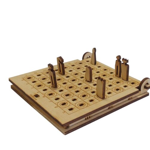 Kit de construcción de madera Ajedrez