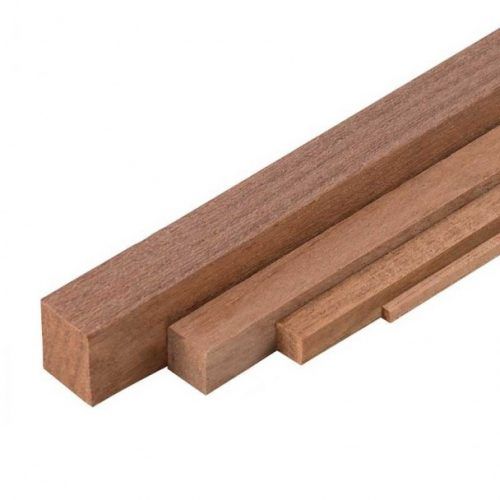 Listón nogal cuadrado 5 X 5 x 1000 mm unidad