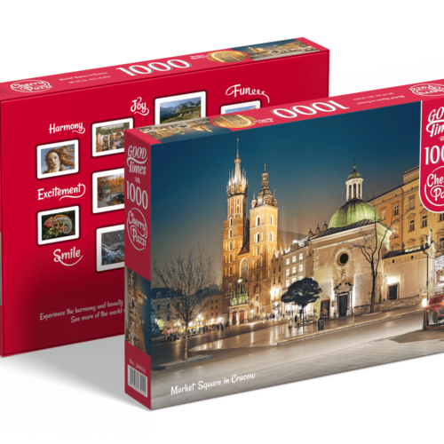 Plaza del Mercado en Cracovia (1000pz)