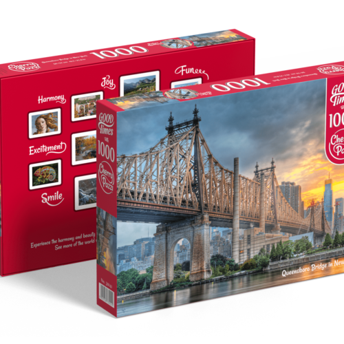 Puente de Queensboro en Nueva York (1000pz) DESCATALOGADA