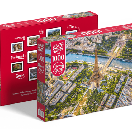 Vistas de la Torre Eiffel de París (1000pz) DESCATALOGADA