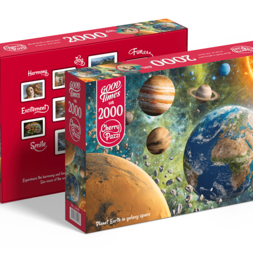 Planeta Tierra en el Espacio de la Galaxia (2000pz)