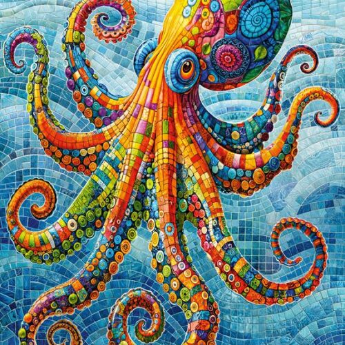Pulpo Chapoteando (500pz)