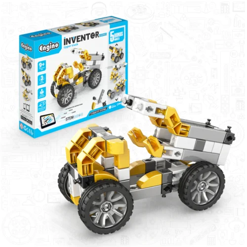 Inventor mechanics "Camion volquete" 5 modelos