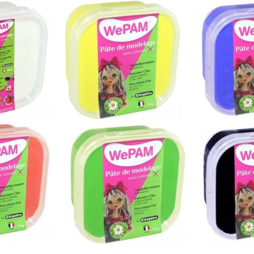 WePAM surtido: blanco,amarillo, rojo,verde,azul,negro 145 gr