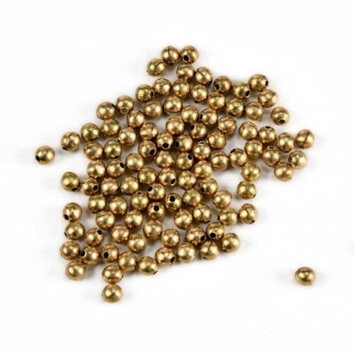 Balas con agujero de metal de 3,5mm Amati 438203 (20 unidades)