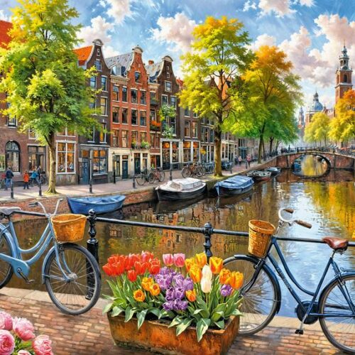 Tulipanes de Amsterdam (1000pz)