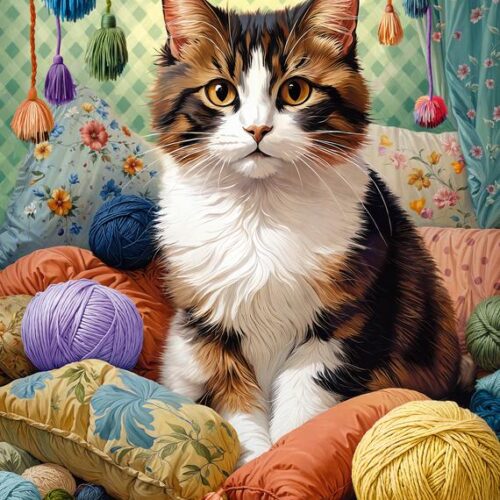 Gato de punto (1000pz)