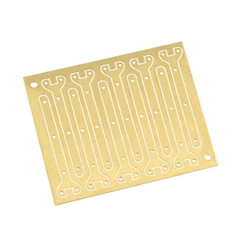 Landre de metal tipo D Amati 4905/02 (10 unidades)