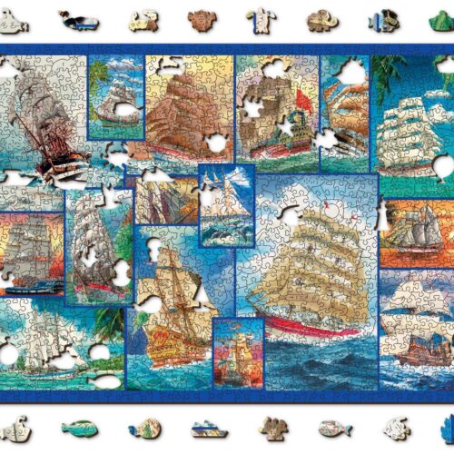 Puzle de 1000 piezas: Barcos