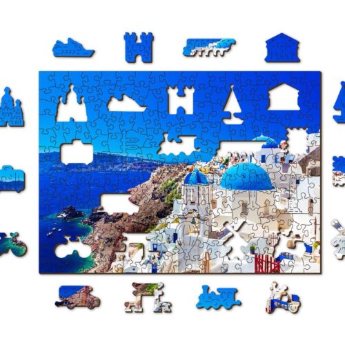 Puzle de 500 piezas: Santorini, Grecia