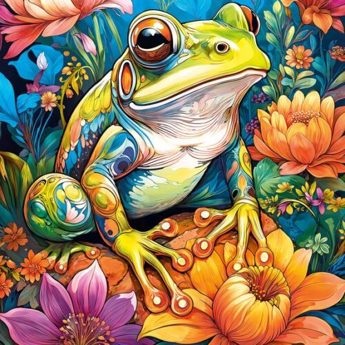 Rana del poder de las flores CherryPazzy 31100