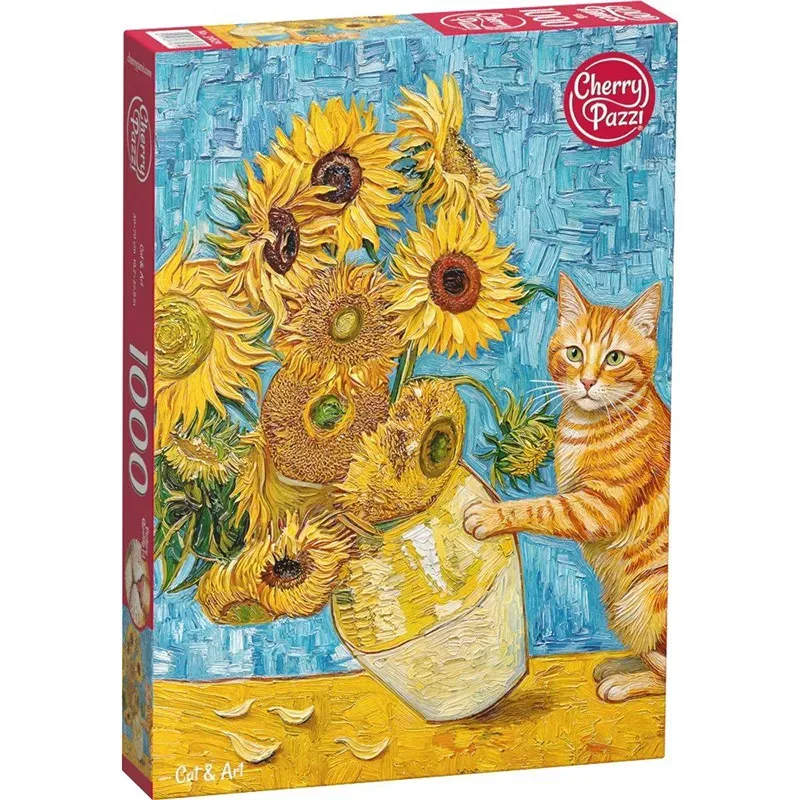 Gato y arte CherryPazzy 31629