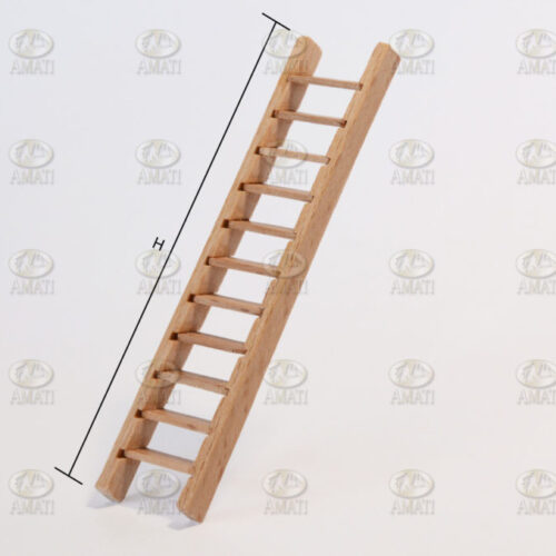 Escalera de Madera 12mm Amati 432012