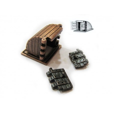 Escotilla metal 20 x 20 x 17 Amati 4396