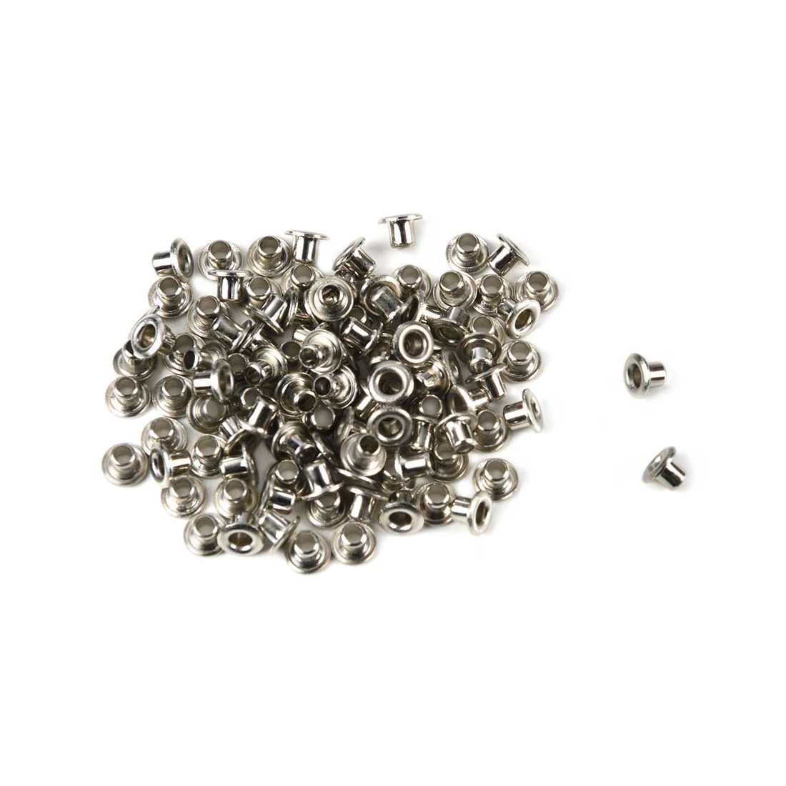 Ojo de Buey de Latón niquelado 2mm sin cristal Amati 4946/02 (unidad)
