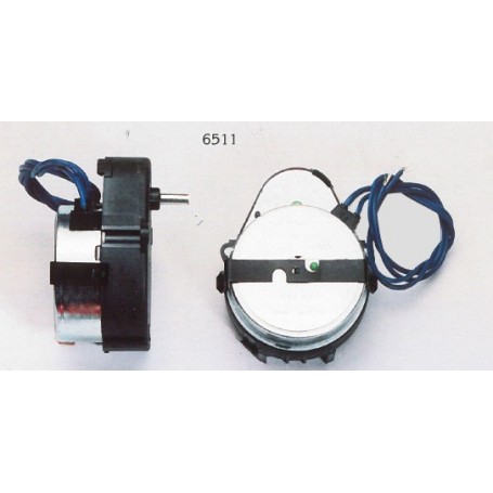 Motor eléctrico giro lento 10 giros min., gr. 120, mm. 50x65 220v, Amati 6511