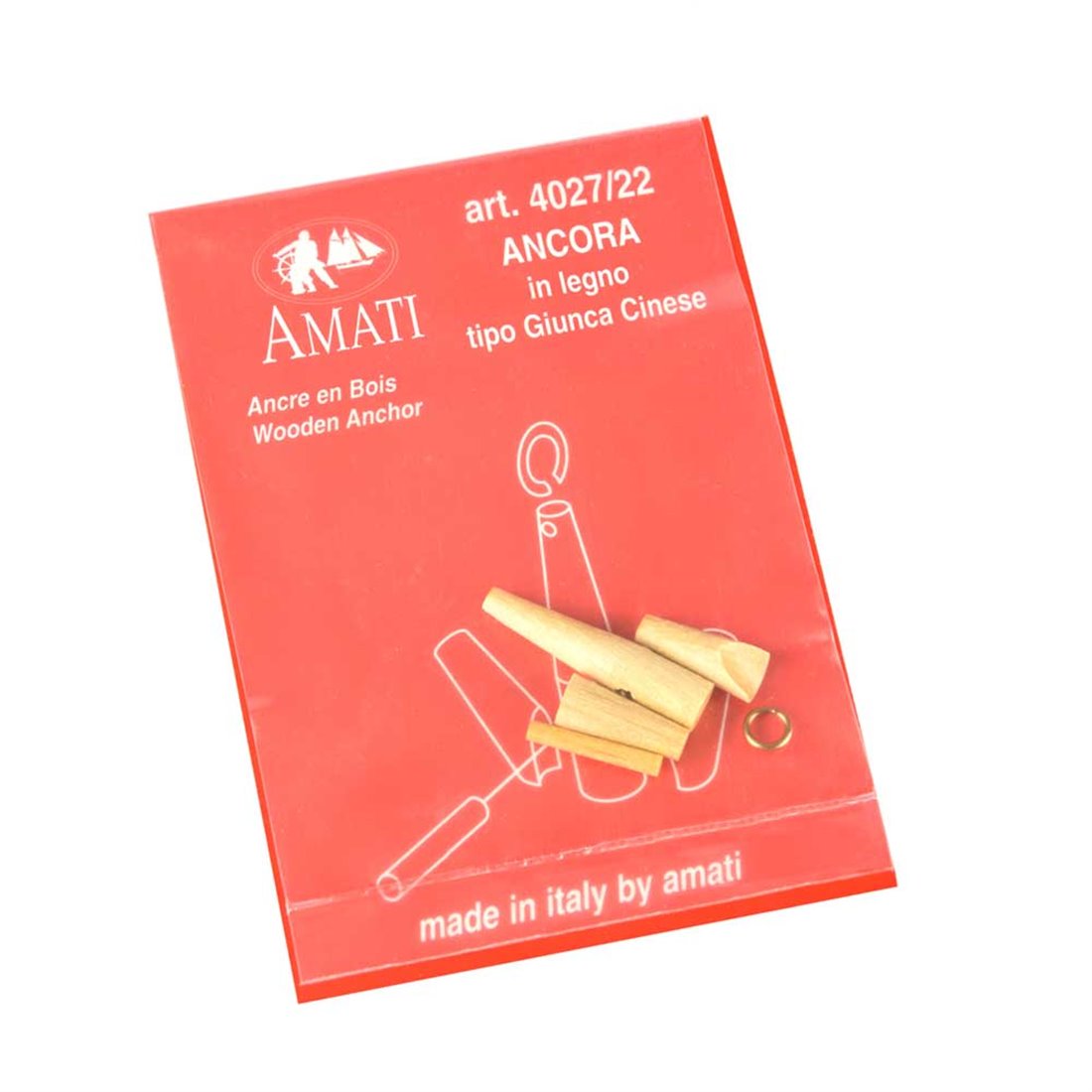 Ancla de madera 22 mm. Amati 402722