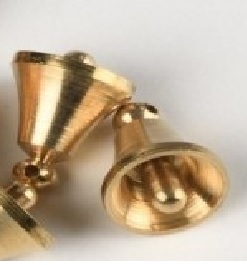 Campana de 9mm latón Amati 414009 (2 unidades)