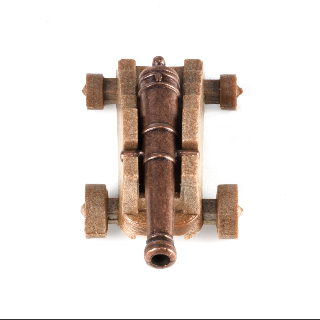 Amati Cañón de metal 30mm con cureña de plástico Amati 415530 unidad