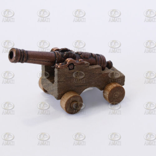 Cañón de Metal con Cureña de Madera 30mm Amati 4159/30