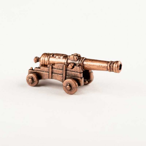 Cañón de Metal con Cureña de metal 30mm Amati 4161 unidad