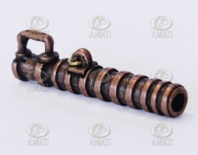 Tubo de Bombarda español en metal 32mm Amati 418532 Unidad