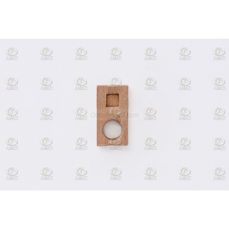 Tope de mástil inglés 18mm Amati 429803 Unidad