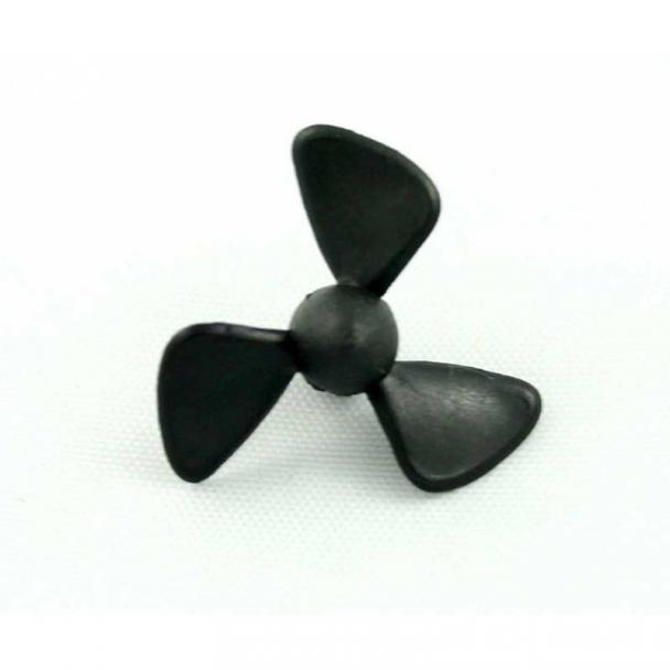 Hélice de nylon 30mm de 3 palas giro derecha Amati 4824/30 Unidad