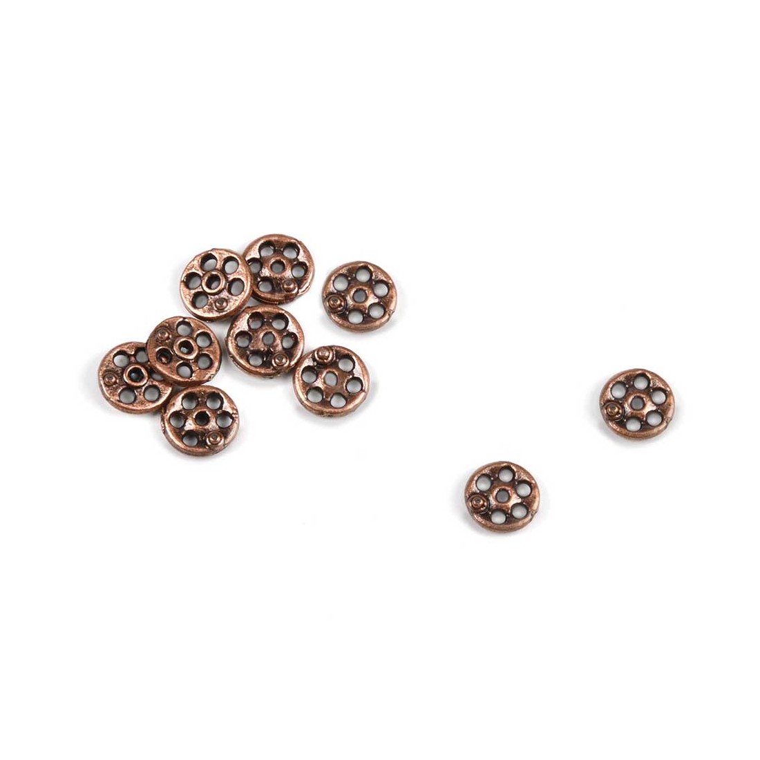 Ruedas de metal manuales 4,5mm Amati 4870 unidad
